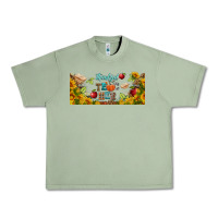 Oil Green thankful teacher fall libbey glass Urban Heavy Tee - BundleAndBundleShop