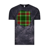 Cloud Black Christmas Tartan Patch Vintage Tee - BundleAndBundleShop