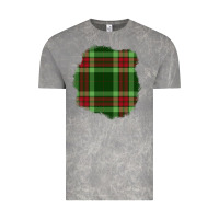 Cloud Rock Christmas Tartan Patch Vintage Tee - BundleAndBundleShop