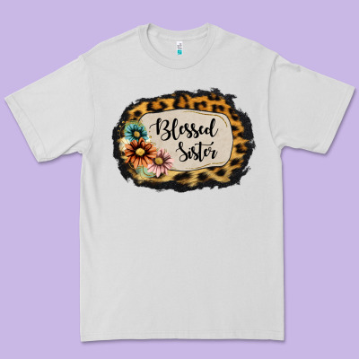 Blessed Sister Premium Tee Designed By Jasminsmagicworld