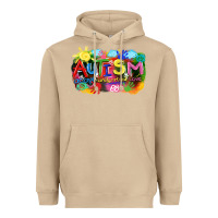 Mushroom Autism accept understand love Heavyweight Hoodie - FaDigitalArtStudio