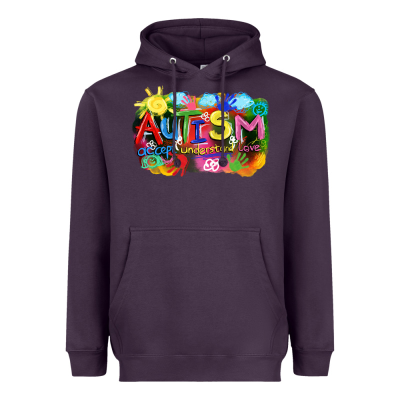 Autism Accept Understand Love Heavyweight Hoodie by FaDigitalArtStudio | Teevron