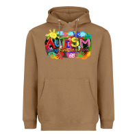 Toasted Coconut Autism accept understand love Heavyweight Hoodie - FaDigitalArtStudio