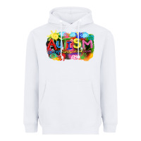White Autism accept understand love Heavyweight Hoodie - FaDigitalArtStudio