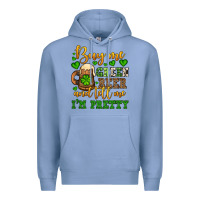 Colony Blue Buy me green beer and tell me i'm pretty Premium Hoodie - OliviaCreatesArt
