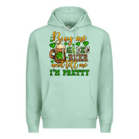 Seafoam Buy me green beer and tell me i'm pretty Premium Hoodie - OliviaCreatesArt