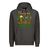 Smoke Buy me green beer and tell me i'm pretty Premium Hoodie - OliviaCreatesArt