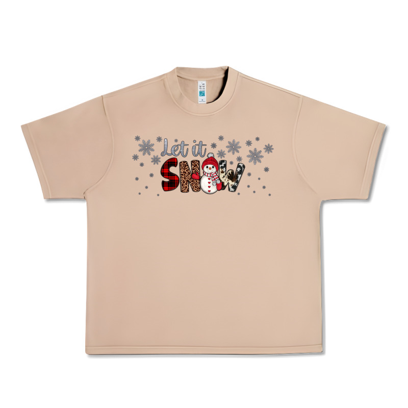 Christmas Let It Snow Urban Heavy Tee by JahusDesignShop | Teevron