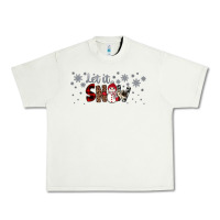 Pistachio Christmas let it snow Urban Heavy Tee - JahusDesignShop