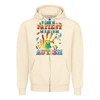 Sandshell please be patient with me i have autism Zipper Hoodie - CowGirlArtShop