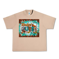 Burro thankful nurse fall tumbler Urban Heavy Tee - BundleAndBundleShop