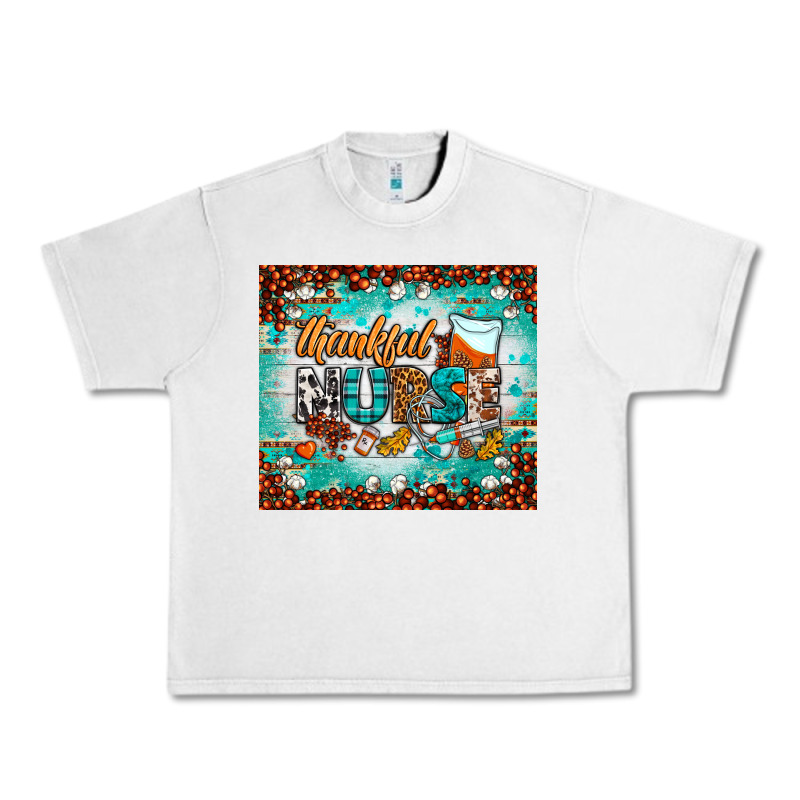 Thankful Nurse Fall Tumbler Urban Heavy Tee by BundleAndBundleShop | Teevron