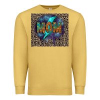 Antique Gold Leopard mom Premium Sweatshirt - FaDigitalArtStudio