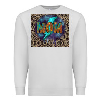 Dove Grey Leopard mom Premium Sweatshirt - FaDigitalArtStudio