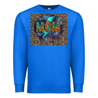 True Royal Leopard mom Premium Sweatshirt - FaDigitalArtStudio