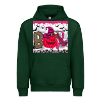 Forest Green Boo october Urban Hoodie - CowhideDigitalArt