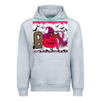 Heather Grey Boo october Urban Hoodie - CowhideDigitalArt