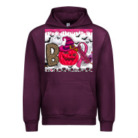 Mauve Wine Boo october Urban Hoodie - CowhideDigitalArt