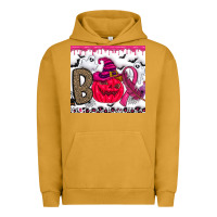 Pigment Peanut Butter Boo october Urban Hoodie - CowhideDigitalArt