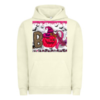 Pigment Pistachio Boo october Urban Hoodie - CowhideDigitalArt