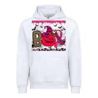 White Boo october Urban Hoodie - CowhideDigitalArt