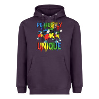 Plum Perfectly unique Autism Awareness Day Heavyweight Hoodie - FaDigitalArtStudio