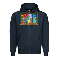 Navy teachers gonna teach Zipper Hoodie - CowGirlArtShop