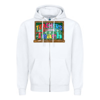 White teachers gonna teach Zipper Hoodie - CowGirlArtShop