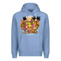 Colony Blue summer vibes2 Premium Hoodie - JahusDesignShop