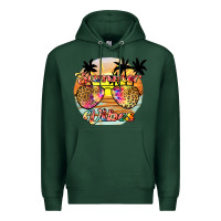 Sports Green summer vibes2 Premium Hoodie - JahusDesignShop