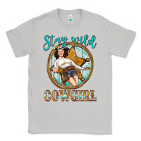 Moon Dust Western Stay Wild Cowgirl Classic Tee - BundleAndBundleShop