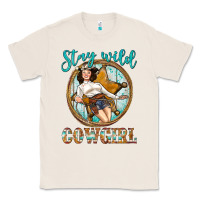Natural Western Stay Wild Cowgirl Classic Tee - BundleAndBundleShop