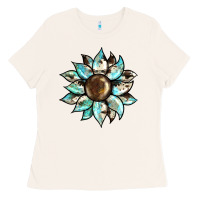 Bone sunflower Ladies Tee - BarkalooDesign