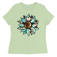 Matcha sunflower Ladies Tee - BarkalooDesign