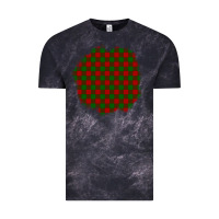 Cloud Black Christmas Tartan Patch Vintage Tee - BundleAndBundleShop