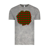 Cloud Rock Christmas Tartan Patch Vintage Tee - BundleAndBundleShop