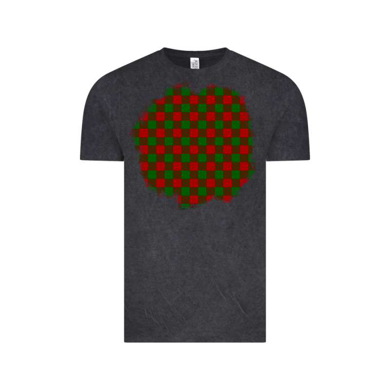 Christmas Tartan Patch Vintage Tee by BundleAndBundleShop | Teevron