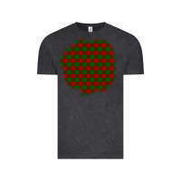 Vintage Black Christmas Tartan Patch Vintage Tee - BundleAndBundleShop
