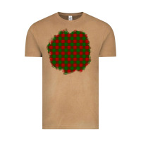 Vintage Camel Christmas Tartan Patch Vintage Tee - BundleAndBundleShop