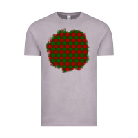 Vintage Zinc Christmas Tartan Patch Vintage Tee - BundleAndBundleShop