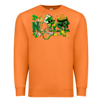 Carrot nurse st patrick Premium Sweatshirt - FaDigitalArtStudio