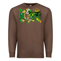 Chestnut nurse st patrick Premium Sweatshirt - FaDigitalArtStudio