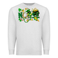 Oatmeal Heather nurse st patrick Premium Sweatshirt - FaDigitalArtStudio