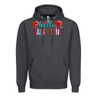 Smoke Hello Valentine Zipper Hoodie - HowdyJamesFarm