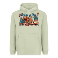 Matcha Trust in the lord with all your heart Heavyweight Hoodie - FaDigitalArtStudio