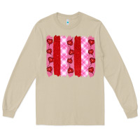 Mushroom valentine's day brushstrokes Long Sleeve Tee - RanaPortraitStore