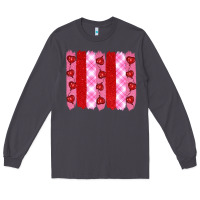 Smoke valentine's day brushstrokes Long Sleeve Tee - RanaPortraitStore