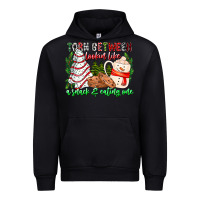 Black Torn Between Looking Like A Snack Eating One Urban Hoodie - CowhideDigitalArt