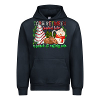 Navy Torn Between Looking Like A Snack Eating One Urban Hoodie - CowhideDigitalArt