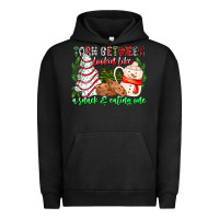 Pigment Black Torn Between Looking Like A Snack Eating One Urban Hoodie - CowhideDigitalArt